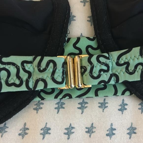 Fisch Swim Grenadines Printed Underwire Bikini Top 🐟 L - Picture 5 of 6